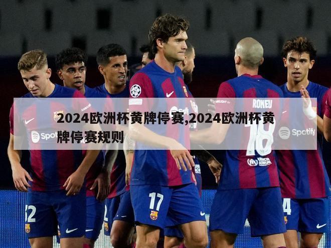 2024欧洲杯黄牌停赛,2024欧洲杯黄牌停赛规则